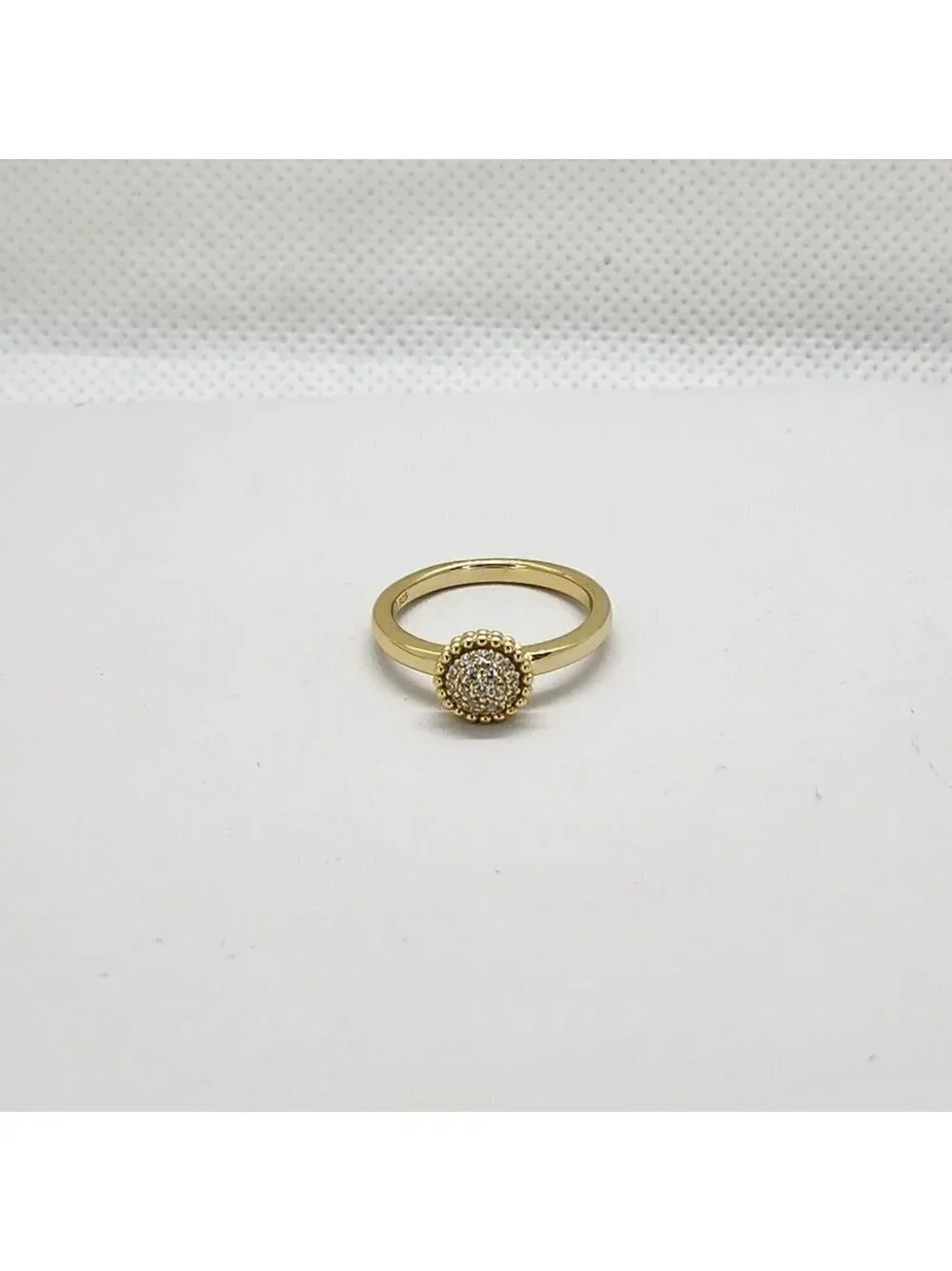 Brand New Sterling Silver 925 Round Cubic Zirconia Stones Ring